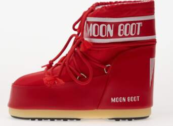 Moon Boot Icon Low Nylon Red