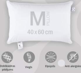 SPILVENS SMARTSLEEP BASIC, 40x60 cm