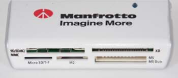 Manfrotto USB Card reader All in