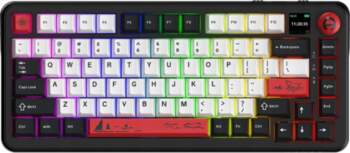 Ajazz   AK820 MAX Plus Avocado-Switch-Black-Model-With-Screen RGB