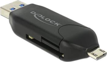 Delock Micro USB OTG reader +