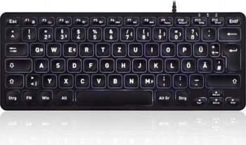 Perixx Perixx PERIBOARD-332B DE-Layout, Mini keyboard