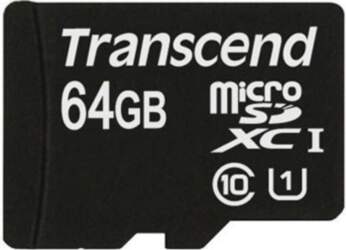 Transcend Premium MicroSDXC 64 GB Class