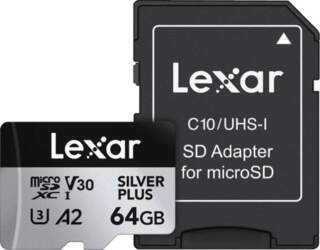 SD Lexar Professional Silver Plus MicroSDXC