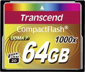 SD Transcend 1000x Compact Flash 64