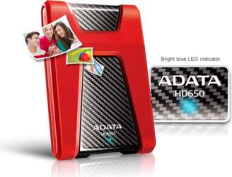 HDD ADATA HD650 1TB Black-Red (AHD650-1TU3-CRD)