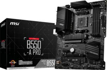 AMD B550 MSI B550-A PRO |