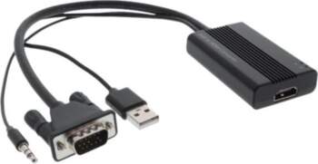 InLine D-Sub (VGA) - HDMI +