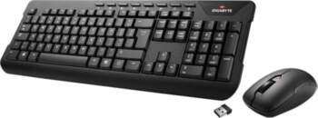 Keyboard + mouse Gigabyte Wired black