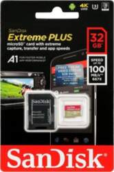 SD SanDisk Extreme Plus MicroSDHC 32