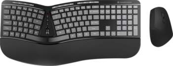 Conceptronic CONCEPTRONIC Wireless Keyboard+Mouse,ergo,Layout