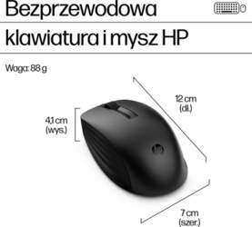 HP 655 Wireless Mouse Keyboard Combo
