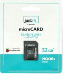 SD JustPi Raspberry Pi OS sistema