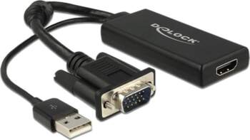Delock D-Sub (VGA) - HDMI +