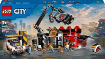 LEGO Город Зломовиско с автомобилями (60472)