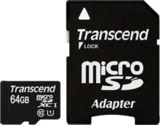 SD Transcend MicroSDXC 64 GB Class