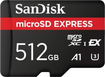 SD  SanDisk Express MicroSD 512 GB