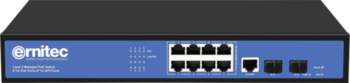 Ernitec Managed Layer 2+ Switch, 8