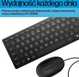 HP 320MK CABLE KB + MOUSE