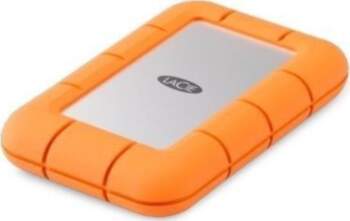 HDD LaCie Rugged Mini 1TB Silver-Orange