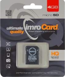 SD  Imro MicroSDHC 4 GB Class