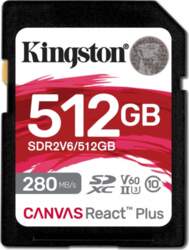 SD  Kingston Canvas React Plus SDXC