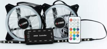 1stCOOL Aura Rainbow 2 2-pack fan