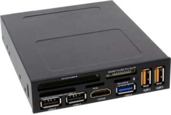 3.5L InLine front panel reader