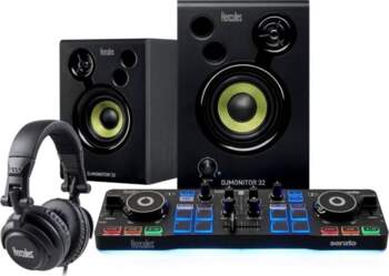 Hercules DJ Starter Kit Console +