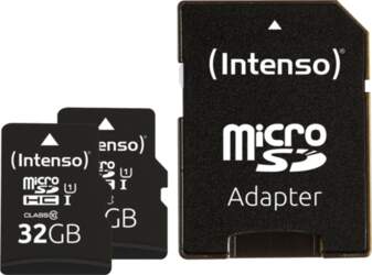 SD Intenso Premium double pack microSD