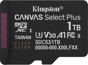 SD Kingston Canvas Select Plus MicroSDXC