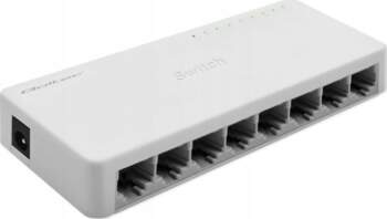 Switch Qoltec 8 x port RJ45