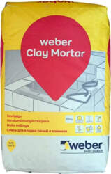 Mūrjava Weber Clay Mortar, 25kg