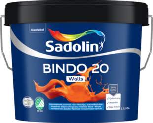 Krāsa Sadolin BINDO 20 BW 2