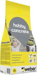 Cementa java rokdarbiem weber HobbyConcrete, 5KG