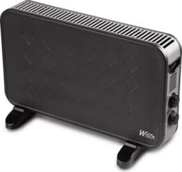 Termoventilators Warmtech 2000 W, melns