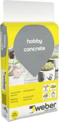 Cementa java rokdarbiem weber HobbyConcrete, 15KG