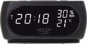 Adler | Clock with Thermometer |