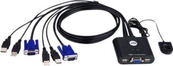 Aten 2-Port USB VGA Cable KVM