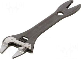 BAHCO Wrench: adjustable | Jaw capacity: