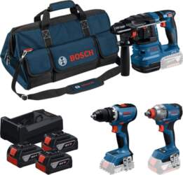 Bosch Powertools 18V professional set hammer