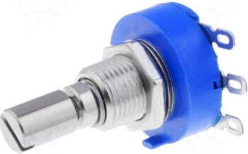 BOURNS Potentiometer: shaft | multiturn |