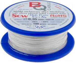 BQ CABLE Silver plated copper wires