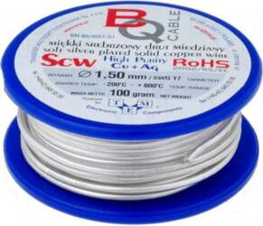 BQ CABLE Silver plated copper wires