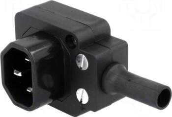 BULGIN Connector: AC supply | plug