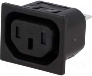 BULGIN Connector: AC supply | socket