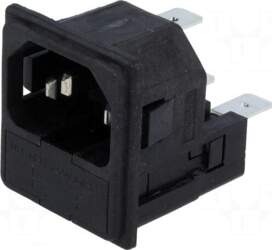 BULGIN Connector: AC supply | socket
