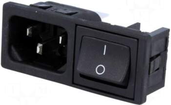 BULGIN Connector: AC supply | socket