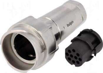 BULGIN Connector: circular | plug |