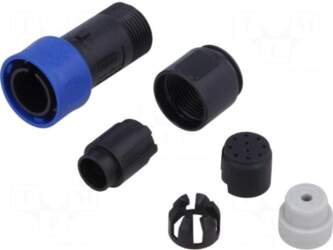 BULGIN Connector: circular | plug |